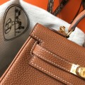 「#4002」 Hermes golden brown Mini Kelly 20cm 「#4002」 Hermes golden brown Mini Kelly 20cm
