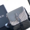 「#2021」dior 1ADPO049   Dark grey jacquard  23 x 18 x 6 (cm)