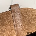 「#4366」 Hermès Chestnut Silver Buckle Picotin Lock 18cm