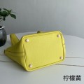 「#4386」 Hermès Lemon Gold Buckle Picotin Lock 18cm