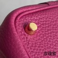 「#4400」 Hermès Rose Purple Gold Buckle Picotin Lock 18cm