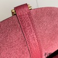 「#4406」 Hermès Pomegranate Red Gold Buckle Picotin Lock 18cm