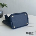 「#4409」 Hermès Midnight Blue Gold Buckle Picotin Lock 18cm