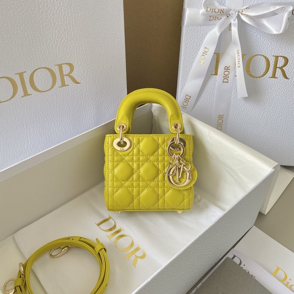 「#2230」 dior 3305  Mustard Yellow 12×10×5cm