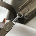 「#4048」Hermès Grey Mini Evelyne 18cm