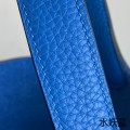 「#4422」 Hermès Water Fairy Blue Gold Buckle Picotin Lock 18cm