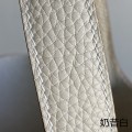 「#4432」 Hermès Milkshake Platinum Buckle Picotin Lock 18cm