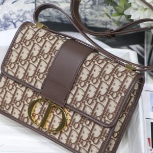 「#2240」 dior M9030 Brown 24*17*8cm 