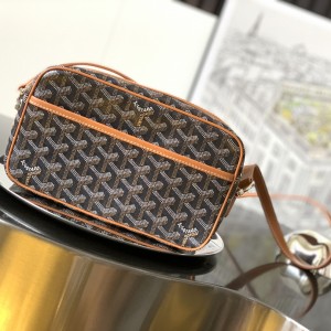 「#6029」Goyard - Black and brown - 8013 - 13 cm x 6.5 cm x 22 cm 