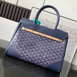 「#6256」Goyard - 020236 - 25 cm x 16 cm x 34 cm  - dark blue