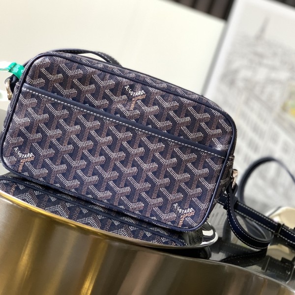 「#6030」Goyard - Dark blue - 8013 - 13 cm x 6.5 cm x 22 cm