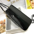 「#2247」 dior M0566 Patent leather black 32  x 25 x 11cm