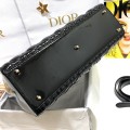 「#2247」 dior M0566 Patent leather black 32  x 25 x 11cm