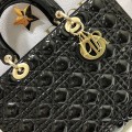 「#2247」 dior M0566 Patent leather black 32  x 25 x 11cm