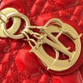 「#2248」 dior M0566 Patent leather red 32  x 25 x 11cm