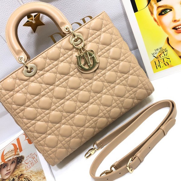「#2249」 dior M0566 Milk tea color  32  x 25 x 11cm