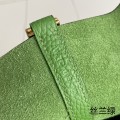 「#4462」 Hermès Yucca Green Gold Buckle 18cm Picotin Lock 18cm