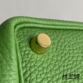 「#4462」 Hermès Yucca Green Gold Buckle 18cm Picotin Lock 18cm