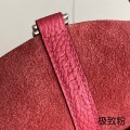「#4479」 Hermès Ultimate Pink Silver Buckle 18cm Picotin Lock 18cm