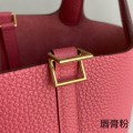 「#4481」 Hermès Lipstick Pink Gold Buckle 18cm Picotin Lock 18cm 「#4481」 Hermès Lipstick Pink Gold Buckle 18cm Picotin Lock 18cm