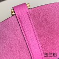 「#4482」 Hermes Magnolia Pink Gold Buckle 18cm Picotin Lock 18cm 「#4482」 Hermes Magnolia Pink Gold Buckle 18cm Picotin Lock 18cm