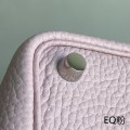 「#4485」 Hermès EQ Pink Silver Buckle 18cm Picotin Lock 18cm