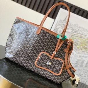 「#6325」Goyard - Chien Gris  - 020148 - 27 cm x 15 cm x 33.5 cm