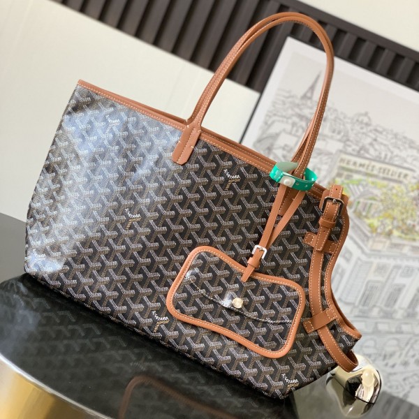 「#6325」Goyard - Chien Gris  - 020148 - 27 cm x 15 cm x 33.5 cm