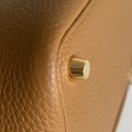 「#4496」 Hermes Sesame Gold Buckle 18cm Picotin Lock 18cm