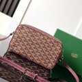 「#6039」Goyard - Bordeaux red - 8013 - 13 cm x 6.5 cm x 22 cm