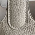 「#4498」 Hermès Glacier Grey Gold Buckle 18cm Picotin Lock 18cm