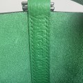 「#4504」 Hermès Bamboo Green Silver Buckle Picotin Lock 18cm
