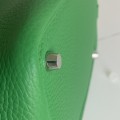 「#4504」 Hermès Bamboo Green Silver Buckle Picotin Lock 18cm