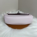 「#4510」 Hermes Moon Bag Fantasy Purple Silver Buckle Swift Leather Kelly Moove Large Bag 17cm Small Bag 7.5cm