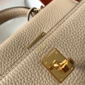 「#4006」 Hermes grey Mini Kelly 20cm