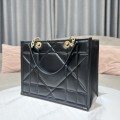 「#2262」 dior M8721OZVJ-M45U Black cowhide 36.5 x 28 x 17.5cm