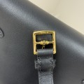 「#4516」 Hermès Moon Bag Black Gold Buckle Swift Leather Kelly Moove Large Bag 17cm Small Bag 7.5cm