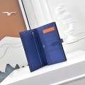 「#4541」 Hermes Blue Suit Clip Epsom Leather 17*9cm