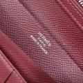 「#4543」 Hermes Vermillion Red Suit Clip Epsom Leather 17*9cm 「#4543」 Hermes Vermillion Red Suit Clip Epsom Leather 17*9cm