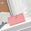 「#4544」Hermès Light Pink Suit Clip Epsom Leather 17*9cm