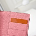 「#4544」Hermès Light Pink Suit Clip Epsom Leather 17*9cm