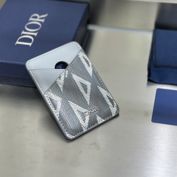 「#2266」 dior 8009 Grey grain 6.5 x 9.5cm