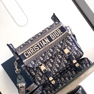 「#2030」dior   1240   Blue Large 28x24x12cm