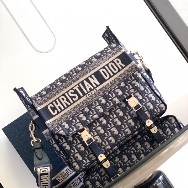 「#2030」dior   1240   Blue Large 28x24x12cm