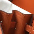 「#4063」 Hermès Sunset Orange Kelly Bag Gold Buckle 25cm 「#4063」 Hermès Sunset Orange Kelly Bag Gold Buckle 25cm