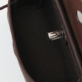 「#4575」 Hermès Silver Buckle HB20H Viking Canvas and Hunter Leather Shoulder Bag 20cm