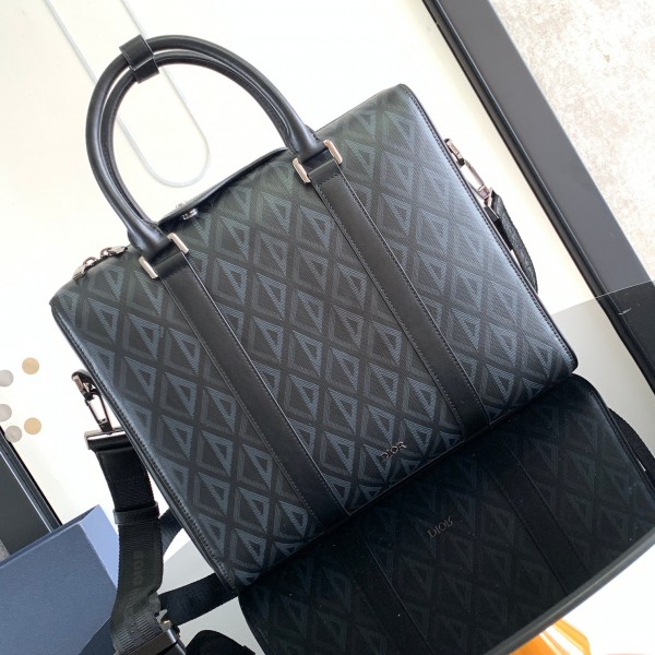 「#2033」dior   1ADBR088CDP Black pattern  35 x 27 x 6cm