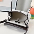 「#4595」 Hermès Mini Herbag Kelly Mini Bag 20cm Leather Patchwork Silver Buckle