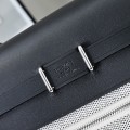 「#4595」 Hermès Mini Herbag Kelly Mini Bag 20cm Leather Patchwork Silver Buckle