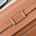 「#4595」 Hermès Mini Herbag Kelly Mini Bag 20cm Leather Patchwork Silver Buckle
